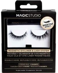 Magic Studio Magnetyczne sztuczne rzęsy z eyelinerem - Magic Studio Magnetic Eyelashes + Eyeliner Seductive Effect