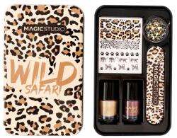 Magic Studio Wild Safari Savage Nail Art Set - Set pentru unghii, 5 produse
