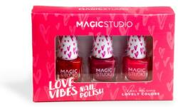 Magic Studio Set lacuri de unghii - Magic Studio Love Vibes 3 Nail Polishes