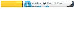 Schneider Marker cu vopsea acrilică Paint-It 310 2 mm Schneider Galben (APPMK017GALBEN)
