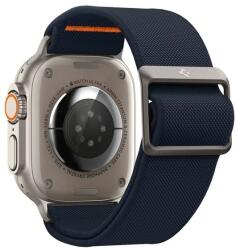 SPIGEN Apple Watch Series 9 45mm fit lite ultra pótszíj (egyedi méret, textil, állítható) sötétkék (AMP05984)
