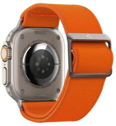 SPIGEN Apple Watch Series 9 45mm fit lite pótszíj (egyedi méret, textil, állítható) narancssárga (AMP05986)