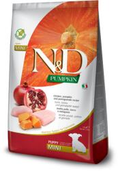 N&D N&D Grain Free Puppy Mini Pui, Dovleac si Rodie, 7 kg