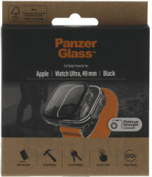 PanzerGlass Full Body Apple Watch Ultra 49mm AB fekete (3678)