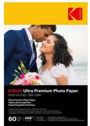 Kodak Fotópapír KODAK Ultra Premium A/6 fényes 280g 60 ív/csomag