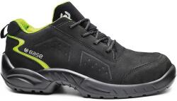 Portwest Pantofi Chester, negru/verde, marimea 45, Base Smart, Portwest B0178BGN45