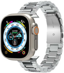 Spigen Metal Fit 316L Apple Watch 49mm/8/7 45mm fém szíj, ezüst (AMP06356)