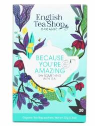 English Tea Shop Bio Because you're Amazing teaválogatás, 40 g, 20 db ETS20 (60185)
