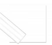 COLORAMA Colormatt pvc háttér 100 x 130cm super white (LL COCM1309) - tripont