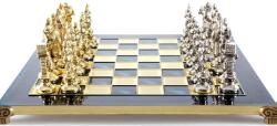 Manopoulos Șah de lux Manopoulos - Renaștere, câmpuri albastre, 36 x 36 cm