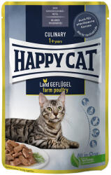 Happy Cat Happy Cat Carne în sos 12 x 85 g - Pasăre crescută aer liber