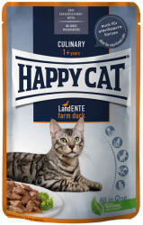 Happy Cat Happy Cat Pachet economic Carne în sos 24 x 85 g - Rață crescută aer liber