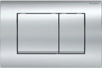 Nyomólap, Geberit Delta 30 115.137. 21.1, 2 mennyiséges, fényes króm (115.137.21.1)