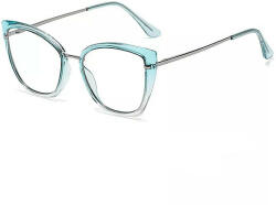 Techsuit - Anti-Blue Light szemüvegek Reflex Metal (WD605-N3) - Macskaszem - Kék (KF2310452)