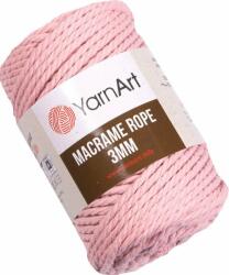 YARNART Macrame Rope 3 mm 63 m 762 Light Pink юта (Macrame Rope 3 mm 762)