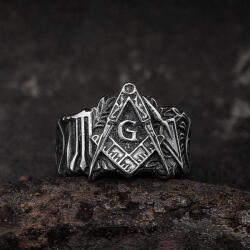NNM пръстен Knights Templar Masonic - 29423455