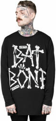 KILLSTAR унисекс тениска дълъг ръкав KILLSTAR - Batbone- Черен - KSRA007366