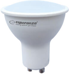 Esperanza Bec LED GU10, 4W alb cald (ELL141)