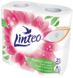 Linteo Hârtie igienică 2-starturi LINTEO SATIN alb- 4 bucăți 30387 (8 594 008 871 660)