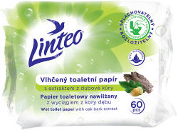Linteo Șervețele hârtie igienică umedă cu extract de scoarță de stejar Linteo 60 bucăți 30444 (8 594 158 370 891)