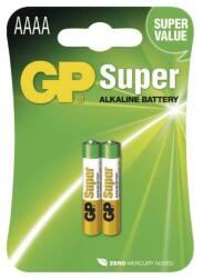 GP Batteries Baterie alcalină specială GP 25A (AAAA, LR61) 1, 5 V, 2 bucăți 70963 (1021002512)