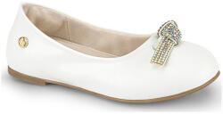 Bibi Shoes Balerin și Balerini cu curea Fete Balerini Bibi Ballerina White Sparkle Bibi Shoes Alb 35