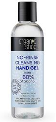 Organic Shop Öblítésmentes kéztisztító gél bio teafaolajjal, szalicilsavval, 60% alkohollal - 200ml