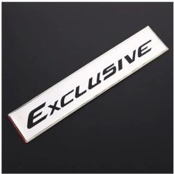  Emblema "EXCLUSIVE " culoare Crom Cod: JS-09 Automotive TrustedCars