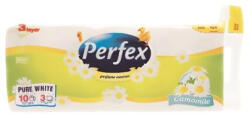 Perfex Toalettpapír PERFEX 3 rétegű 10 tekercses kamilla (8600101745958)