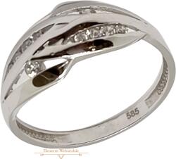 Fehérarany Gyűrű (méret: 62) SG 82491