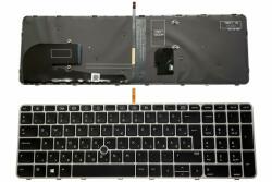 HP EliteBook 850 G3 850 G4 755 G3 755 G4 ZBook 15u G3 G4 háttérvilágítással (backlit) trackpointtal (pointer) ezüst fekete magyar (HU) laptop/notebook billentyűzet