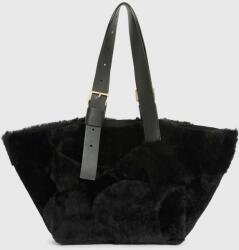 AllSaints bőr táska Anik fekete - fekete Univerzális méret