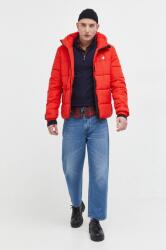 Superdry rövid kabát férfi, piros, téli - piros XL