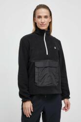 Volcom gyapjú pulóver fekete, sima - fekete M