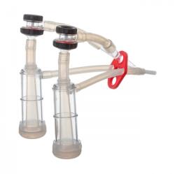 Melasty Grup de muls pentru capre, silicon, cu colector universal