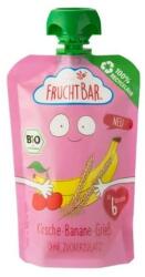 FruchtBar Bio Cseresznye banánnal és búzadarával 100 g 6 hó+ (100%-ban újrahasznosítható)