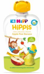 HiPP HiPPis Bio Alma-körte-banán 100 % gyümölcs 100 g 4 hó+