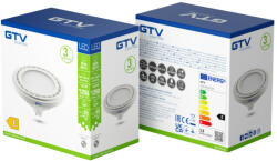 GTV LD-ES111WW13W120-15 GU10 alap, LED lámpa (LD-ES111WW13W120-15)