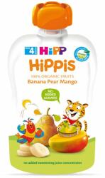 HiPP HiPPis Bio Banán-körte-mangó 100 % gyümölcs 100 g 4 hó+
