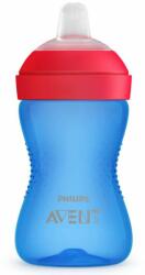 Philips Avent Puha fejű harapásálló csőrös pohár 300 ml 9 hó+ (kék) SCF802/01