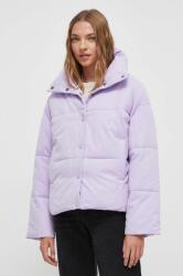 Billabong rövid kabát női, lila, téli, oversize - lila L
