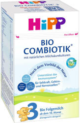 HiPP 3 Bio Combiotik Tejalapú Anyatej-kiegészítő tápszer 10 hó+ 600 g