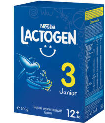 Lactogen 3 Junior Tejalapú anyatej-kiegészítő tápszer 12. hó+ 500 g
