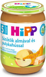 HiPP Bio Sütőtök almával pulykahússal 190 g 5 hó+