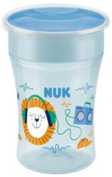 Nuk Magic Cup Tanulópohár kék, oroszlános 230 ml 8 hó+