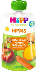HiPP HiPPis Bio Alma mangó sárgarépa édesburgonya 12 hó+ 100 g