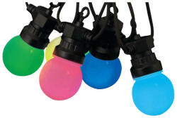 V-TAC Ghirlanda RGB cu Telecomanda 13 metri - 15 becuri, IP44 (8161-G)