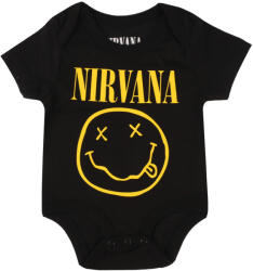 ROCK OFF Body copii Nirvana - Yellow Happy Face - ROCK OFF - NIRVBG04TB