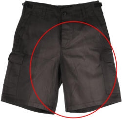 BRANDIT Pantaloni scurți bărbați BRANDIT - Combat Black - SHORT - MY562