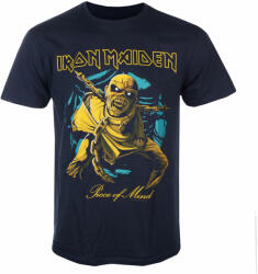 ROCK OFF Tricou pentru bărbați Iron Maiden - Piece of Mind - Aur Eddie - ROCK OFF - IMTEE166MN